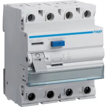 Hager CFA440D Szary
