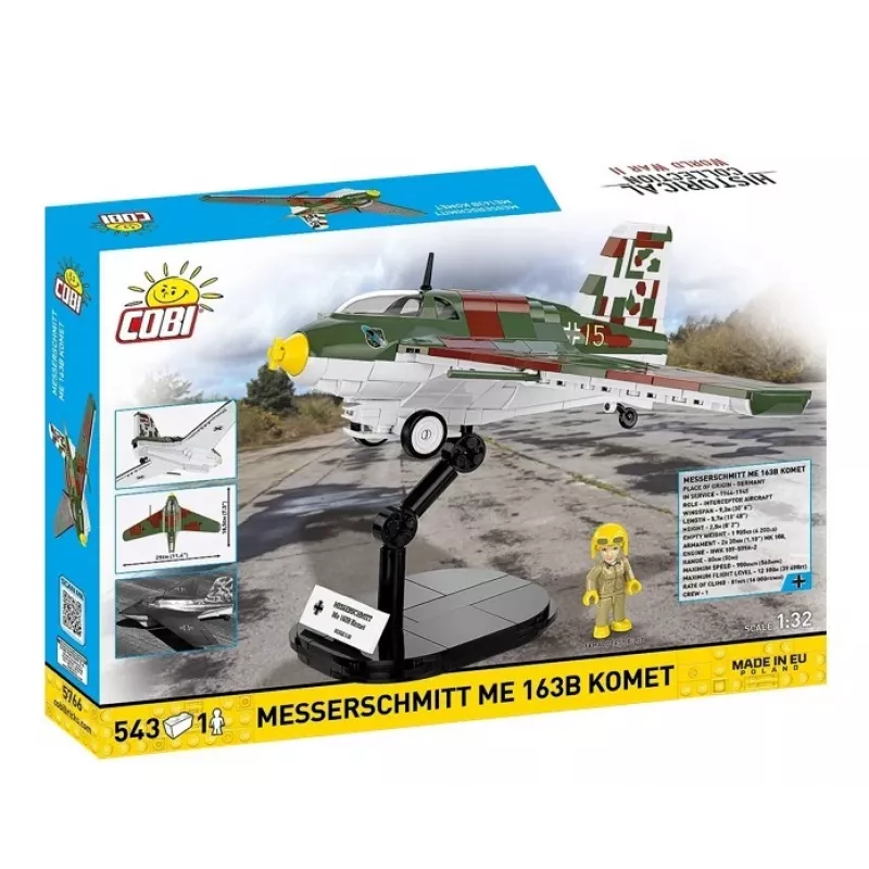 Klocki Messerschmitt Me 163B Comet 543 klocki