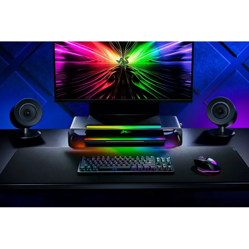 Podstawka pod monitor Razer RC21-02320100-R3M1 dla ekranów 61–68,6 cm (24–27 cali), wolnostojąca, aluminiowa