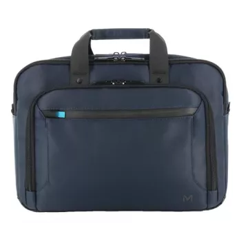 Mobilis Executive 4 Twice - torba na notebook - z możliwością ładowania od góry, 40% udziału materiałów z recyklingu - 35,6 cm - 11–14 - granatowy, czarny (005040)