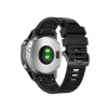 Silikonowy pasek FIXED do Garmin QuickFit 26mm Czarny — zastępczy pasek do zegarka 26 mm