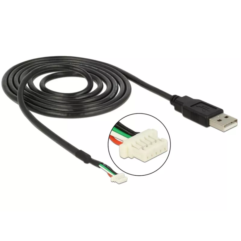 Kabel do kamery DeLOCK 95986 1,5 m czarny