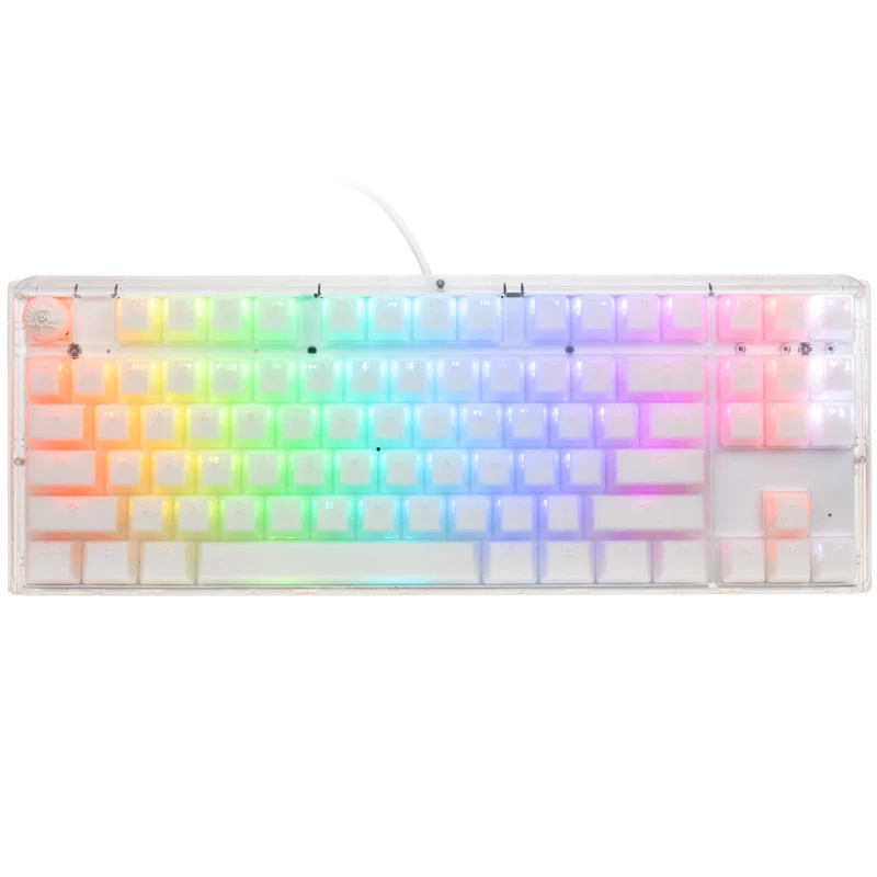 Ducky One 3 TKL klawiatura Gaming USB QWERTY angielska biała
