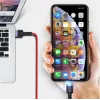 Kabel USB do Lightning Tellur, 3 A, 1,2 m, wskaźnik LED, czerwony