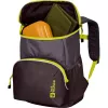 Plecak Jack Wolfskin Erlebnis Pack - Fioletowo-Neonowo-Żółty, 11 L