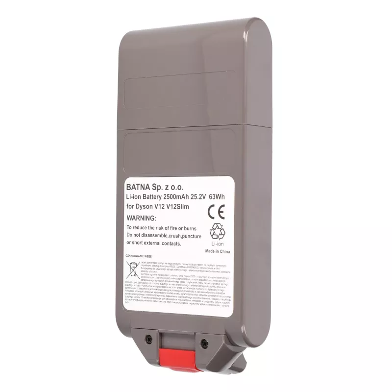 Akumulator do odkurzacza Dyson V12, 25,2 V 2500 mAh