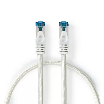 Nedis CCTB85321AL30 Srebrny kabel krosowy Ethernet