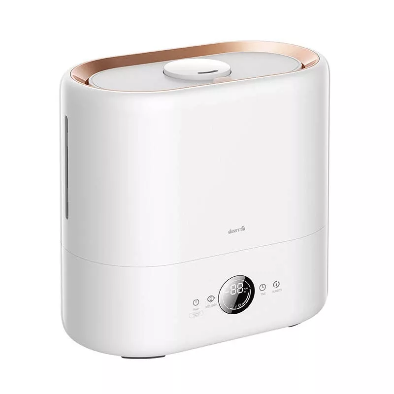 Nawilżacz Deerma ST636W, zbiornik 4,5 L, 28 W, Złoty/Biały, 277×156×270 mm