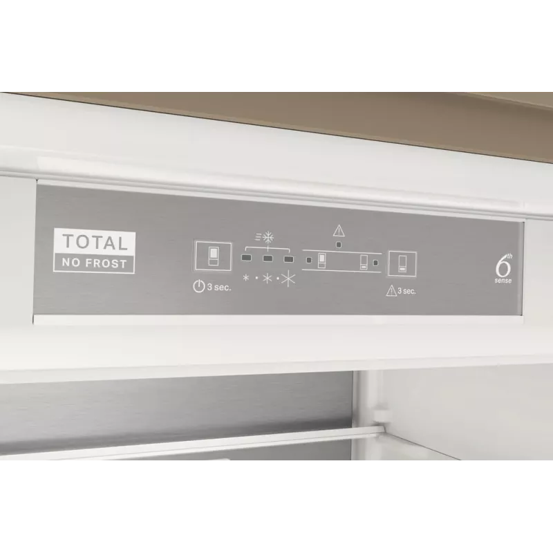 WHIRLPOOL Lodówka do zabudowy WH SP70 T121, szerokość 69 cm, wysokość 193,5 cm, klasa energetyczna E, No Frost