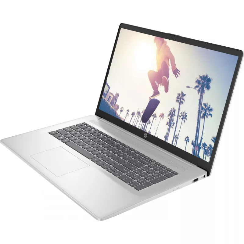 HP 17-cp3178ng RYZ7 7730U/16GB/512SSD/FreeDOS srebrny - układ klawiatury może być niemiecki