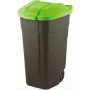 Curver 214125 kosz na śmieci 110 L prostokątny plastikowy czarny, zielony