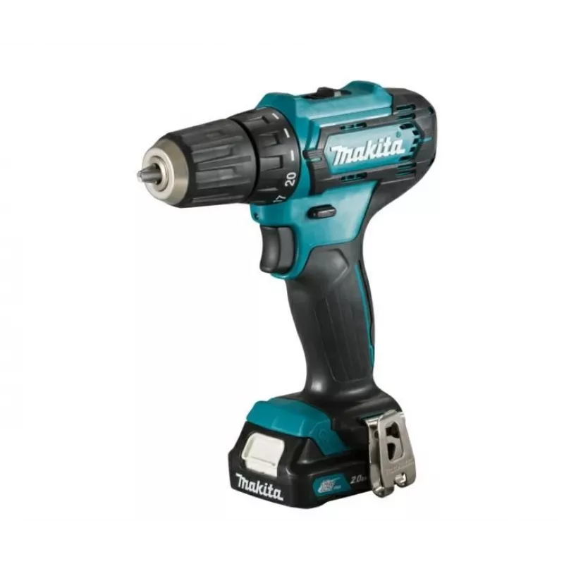 Wiertarka Makita DF333DSAE 1700 RPM, bezkluczowa, 1,2 kg, czarno-niebieska