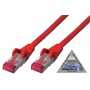 Kabel sieciowy ShiverPeaks BS75711-A1.5R Czerwony 1,5m Cat6a S/FTP
