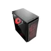Obudowa PC GEMBIRD CCC-FORNAX-950R w stylu gamingowym, 3 x 12 cm wentylatory, czerwona