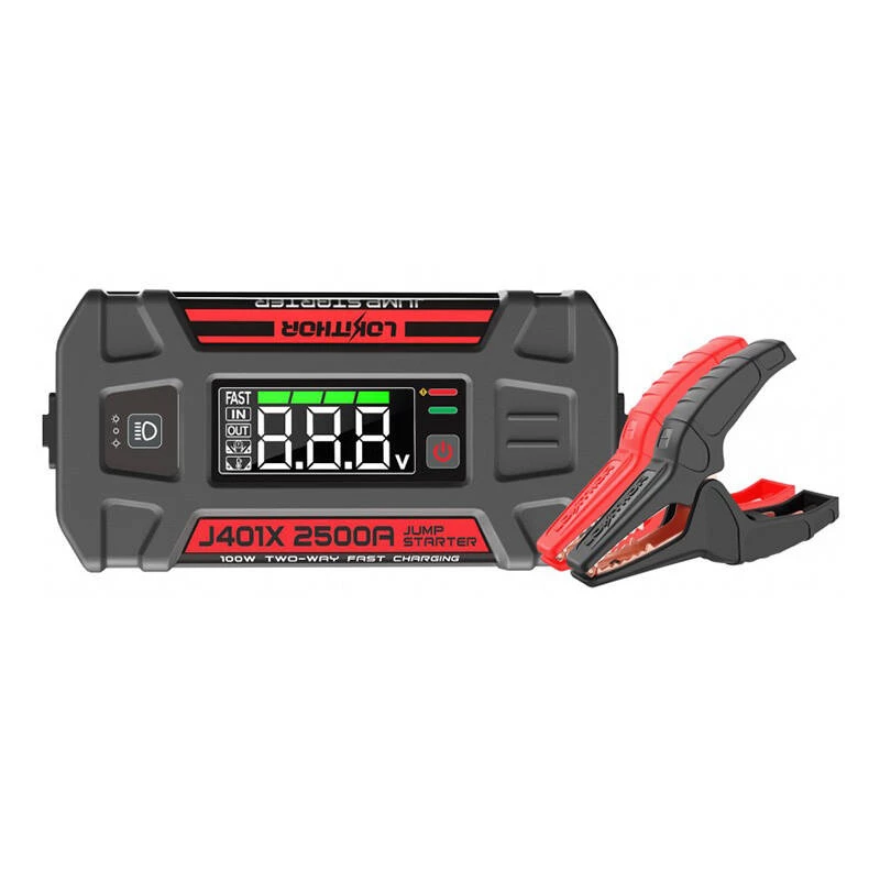 Jump starter Lokithor J401X 2500A 20000mAh powerbank do rozruchu akumulatora pojazdu