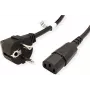 Kabel zasilający Bachmann 356.1722 H05VV-F 3G1.5, 1,0 m