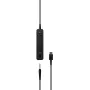EPOS ADAPT 165 USB-C II Headset Wiczerwony Headband Office/Call Centre USB Type-C Czarny