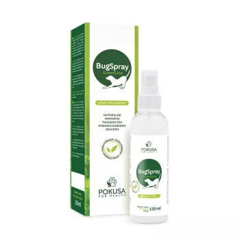 POKUSA GreenLine BugSpray - spray na spacer dla psów - 150 ml