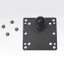 RAM Mounts płyta VESA 100x100 mm z kulą czarna 121 mm