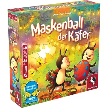 Maskenball der Beetle, gra planszowa Dziecięca Gra Roku 2002