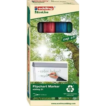 Permanentny marker cienkopis Edding 31 EcoLine Wielokolorowy