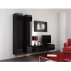 Cama pełna Szafka VIGO '180' 180/40/30 czarny/czarny połysk