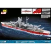 Zestaw konstrukcyjny Cobi pancernik Tirpitz model z 593 elementami, w skali i z funkcjami ekspozycyjnymi