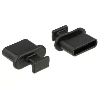 Osłona zabezpieczająca gniazdo DeLOCK 64013 USB Type-C Czarny