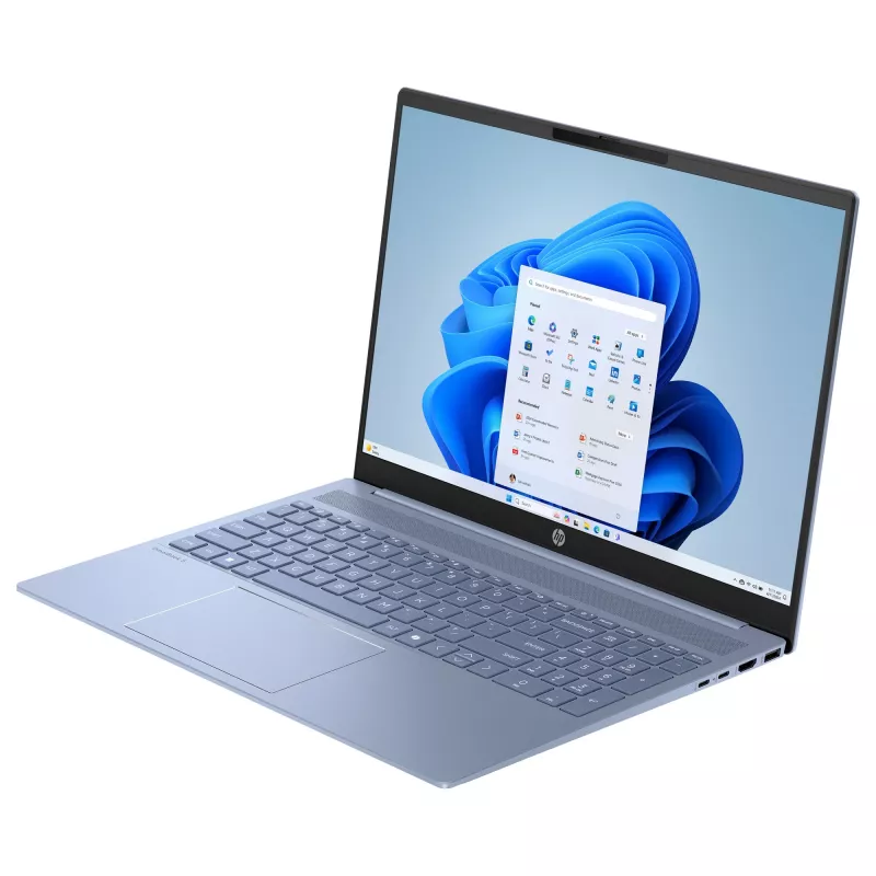 HP OmniBook 5 AI 16 2K Core Ultra 5 225U 16GB/512GB SSD Win11 Home - Błękitny - 16-af1454ng - Układ klawiatury może być niemiecki
