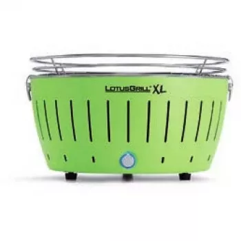 Grill zewnętrzny kociołkowy LotusGrill G435 U GR w kolorze zielonym