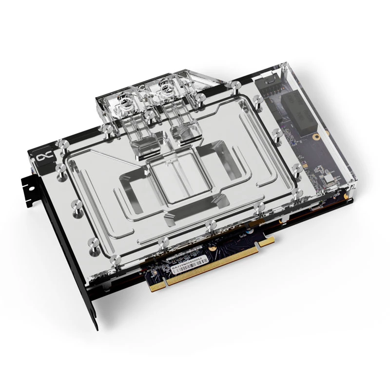 Backplate Alphacool 13463 Acrylic Aluminium Czarny 145.2mm