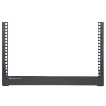 Ramowa otwarta szafka rack 6U 19 cali SILVERSTONE SST-RK06U-OF srebrna