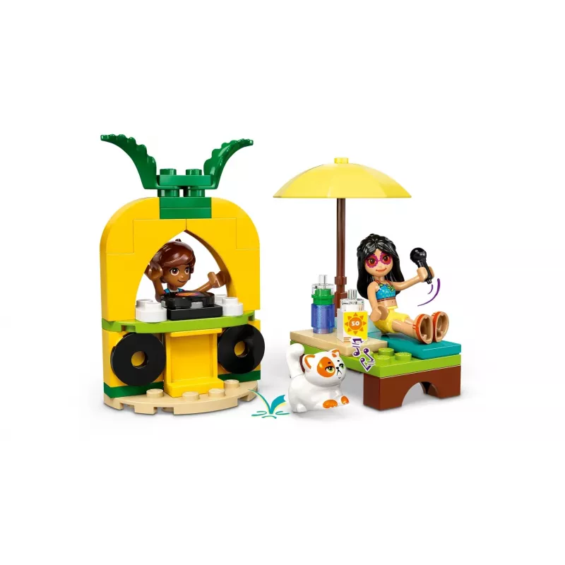 Zestaw konstrukcyjny LEGO Friends 42658 Pool Party z jednorożcem i flamingiem, postacie i akcesoria