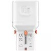 Ładowarka podróżna World 65W USB-C + USB-A biała