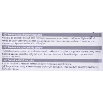 Szczoteczka na palec dla zwierząt Trixie 2550 — technopolimer, wysokość 60 mm, opakowanie 2 szt., dla kotów i psów