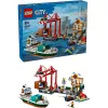 LEGO CITY 60422 Nadmorski port z frachtowcem