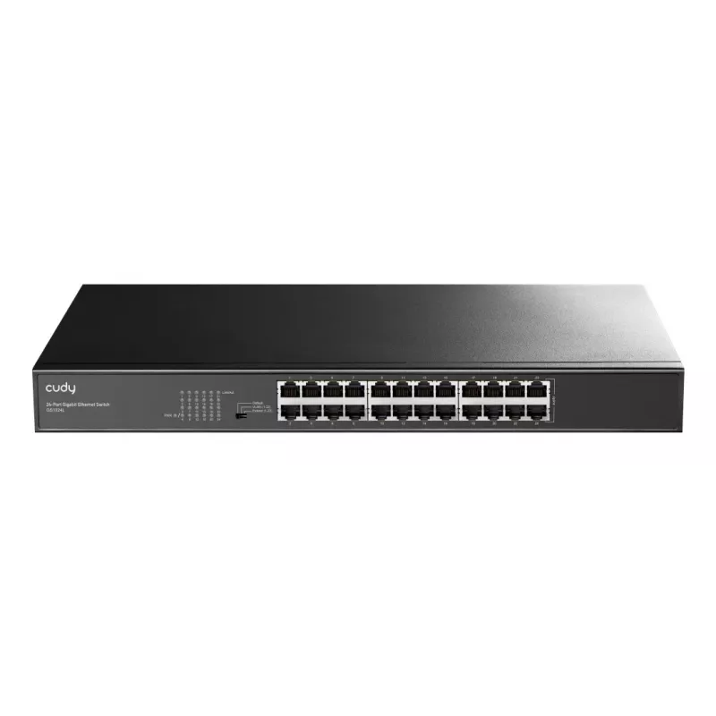 Cudy 24-portowy rackowy przełącznik Gigabit Ethernet GS1024L