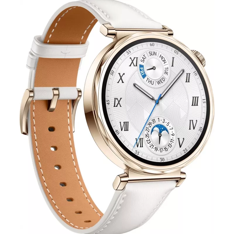 Huawei WATCH GT 5 41mm | Smartwatch | GPS (satelitarny) | AMOLED | 1,32 cala | Biały