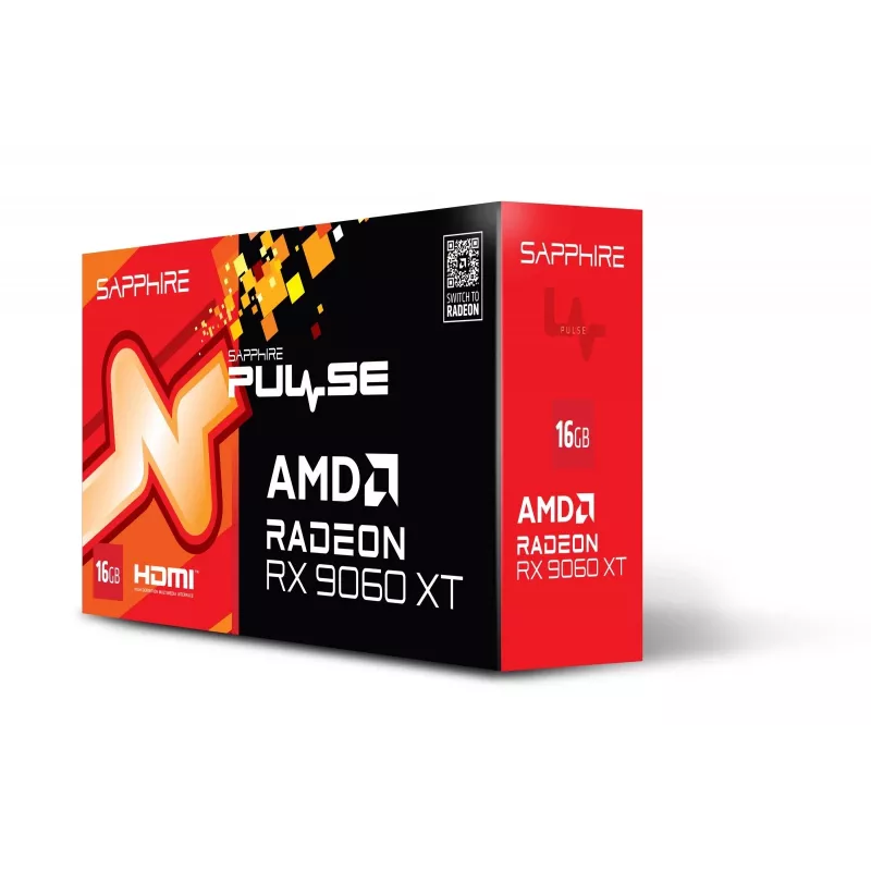 Karta graficzna SAPPHIRE PULSE Radeon RX 9060 XT 16GB