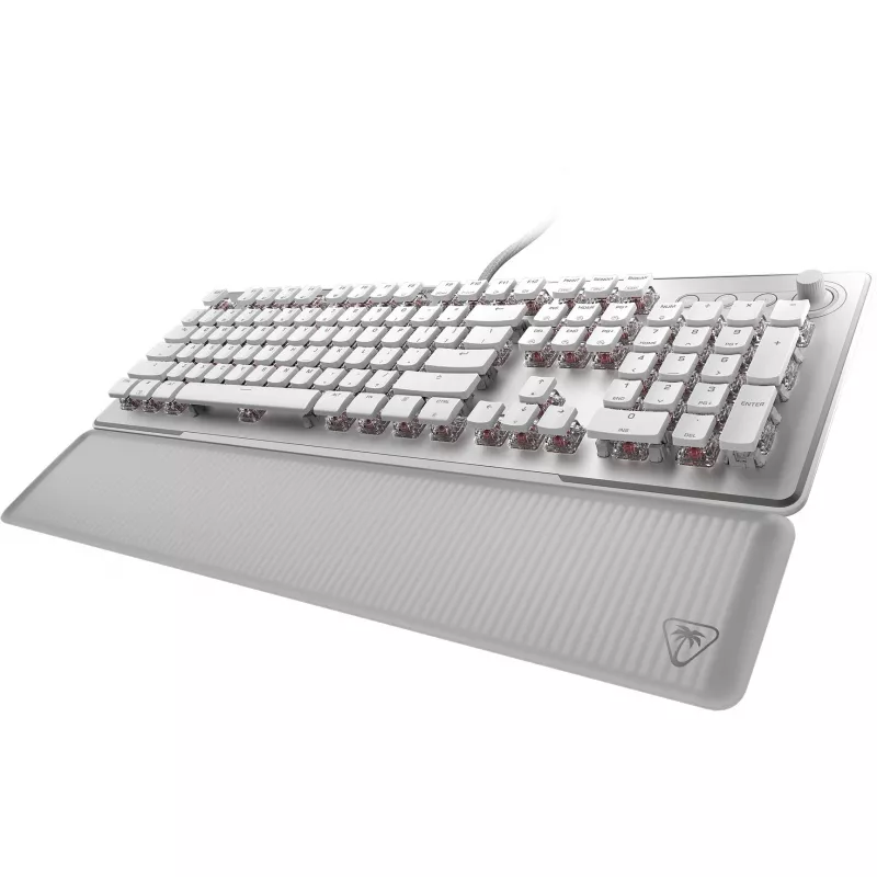 Klawiatura gamingowa Turtle Beach Vulcan II Max USB niemiecka biała