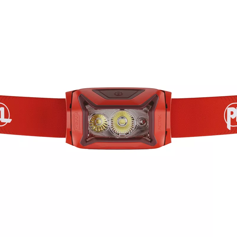 Latarka na głowę Petzl Actik czerwony LED 100 lm IPX4 98 g