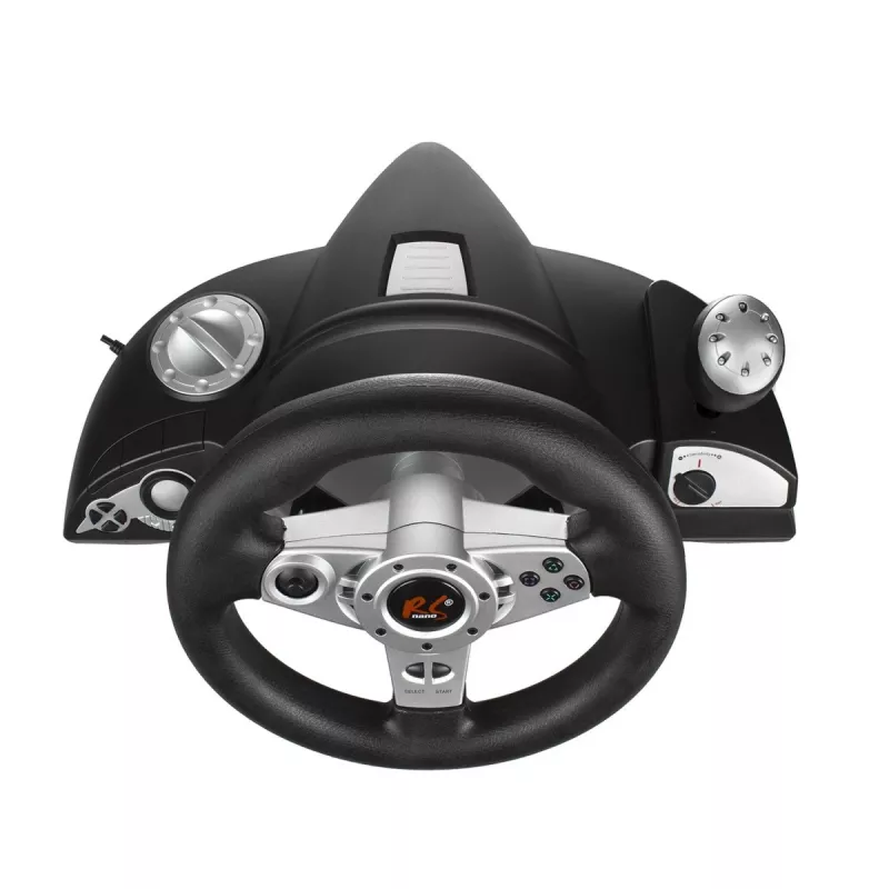 Kierownica nano rs RS700 przewodowa USB obrót 270°, 10 przycisków, pedały, wibracje, kabel 1,8 m