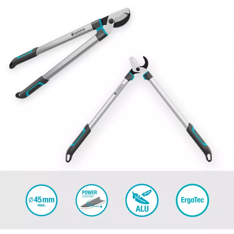 Gardena nożyce EasyCut L szare/turkusowe 50 cm (12031-88)