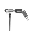 kabel lock LogiLink NBS012 Czarny srebrny
