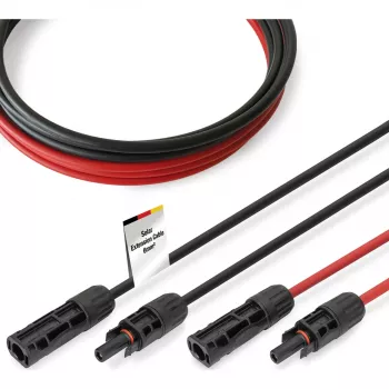 Kabel Digitus DK-SCEC66-0030 6 mm² 3 m MC4 Czarny Czerwony
