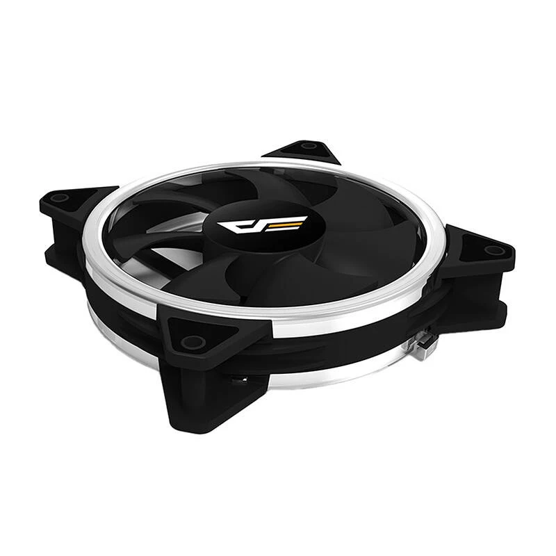 Wentylator darkFlash DR12 PRO 12 cm Czarny 1200 RPM Łożysko hydrauliczne