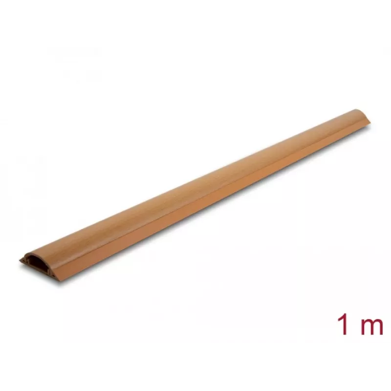 Kanał kablowy DeLOCK 20731 samoprzylepny 50 x 13 mm wygląd drewna