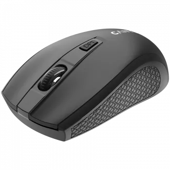 CANYON MW-7, 2.4Ghz wireless mysz, 6 buttons, DPI 800/1200/1600, with 1 AA bateria ,size 110*60*37mm,58g,Czarny