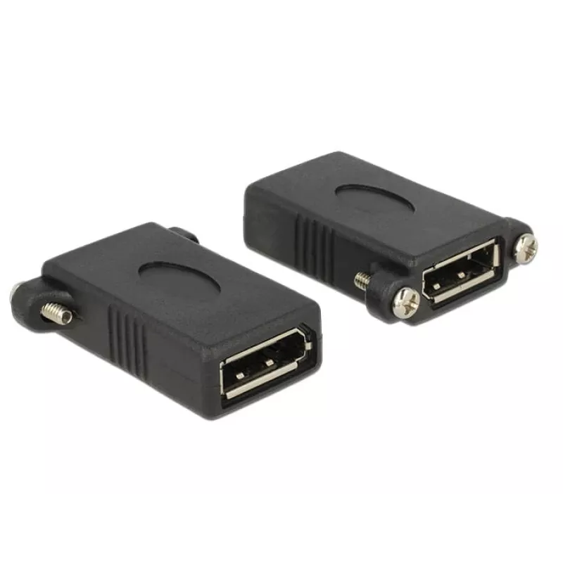 Adapter DisplayPort DeLOCK DisplayPort 1.1 F-F Czarny
