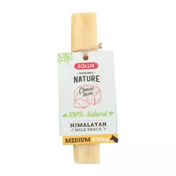 Naturalny twardy gryzak dla psa ZOLUX Himalayan cheese M 57 g — o smaku sera, średni, pojedyncze opakowanie dla małych dorosłych psów